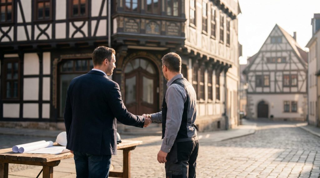 Wie finde ich einen zuverlässigen Bauunternehmer in Halle?