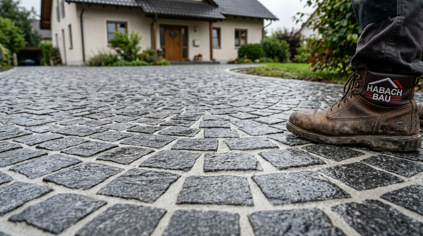 Pflasterarbeiten Habach Bau GmbH Merseburg