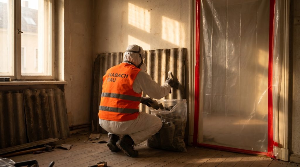 Fachgerechte Asbestsanierung im Altbau durch Habach Bau